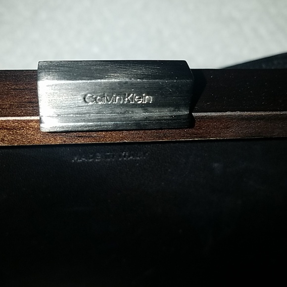 NWT Calvin Klein Clutch with Dust Bag - Picture 6 of 8